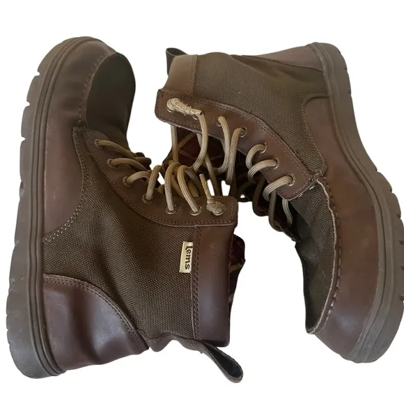 LEMS BOULDER BOOTS TIMBER BAREFOOT MINIMALIST SHOE SIZE 45
