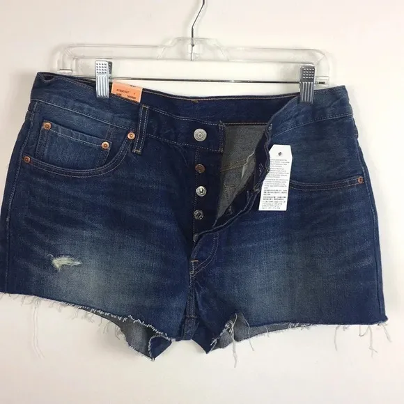 Levi’s 501 Original Fit Button Fly Cutoff Jean