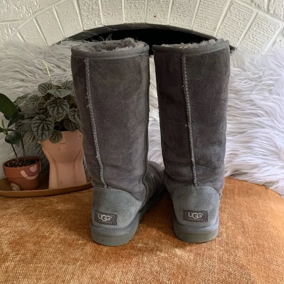 Like New Tall Grey Uggs