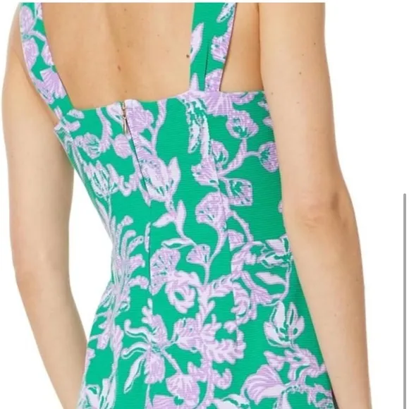Lilly Pulitzer Montrey Stretch Shift Dress sz 16 NWT
