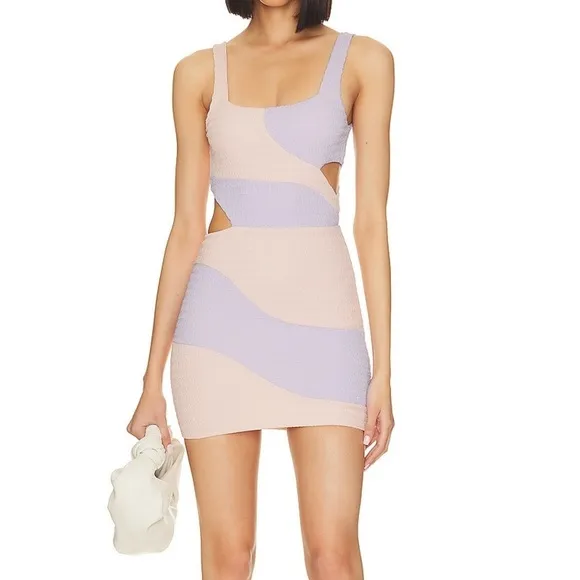 Lovers and Friends Women’s Catcha Wave Mini Dress Cut Out Detail Size Medium