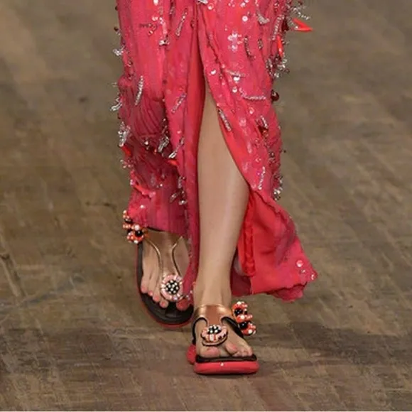 Marc Jacobs Emerson Jeweled Sandals spring summer 2018