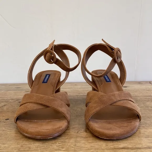 Margaux Suede City Sandals - NEW