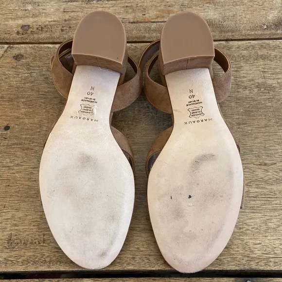 Margaux Suede City Sandals - NEW