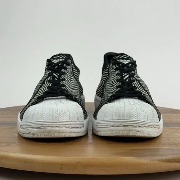 Mens Adidas Originals‎ Superstar Bounce PK Black Casual Sneakers Shoes Size 11 D
