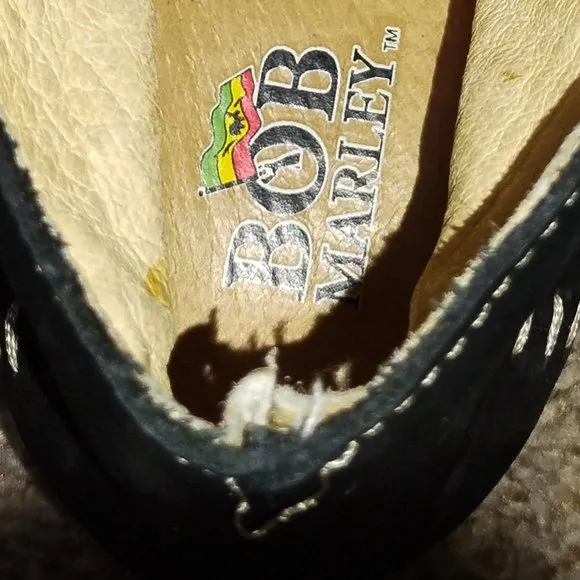 Men's Bob Marley Genuine Leather Upper #BM2003-16R Size 9. Good Condition $120