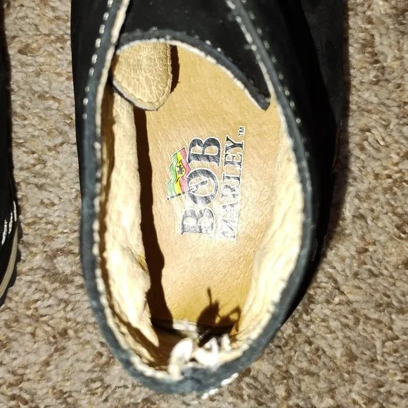 Men's Bob Marley Genuine Leather Upper #BM2003-16R Size 9. Good Condition $120