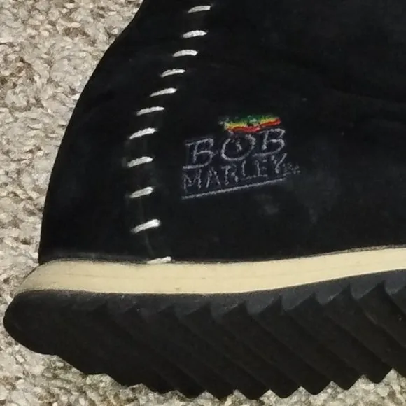 Men's Bob Marley Genuine Leather Upper #BM2003-16R Size 9. Good Condition $120