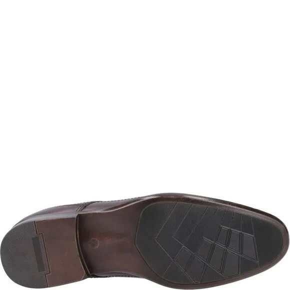 Mens Carl Leather Derby Shoes / Chestnut