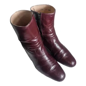Men's Dress Ankle Boots El Besserro Genuine Leather. Botin de Vestir 7.5 US 25.5