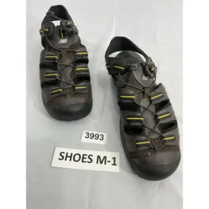 Mens New Balance Sandals 14 W Brown