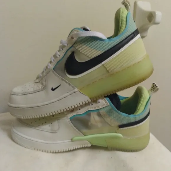 Mens Nike Air Force 1 React DM0573-101 Sz 10.5