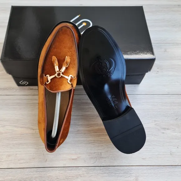Men's Tassel Suede Leather Loafer