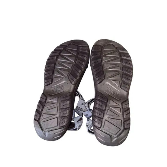 Men's Teva hurricane Sandals Size 13 Grey/Black