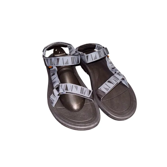 Men's Teva hurricane Sandals Size 13 Grey/Black