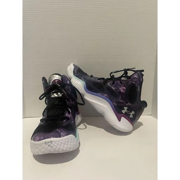 Men's‎ Under Armour Tuff Crowd x Curry Spawn Shoes FloTro 3026842-500 Size 9.5