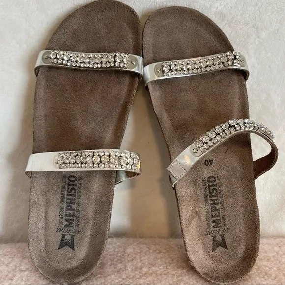 Mephisto Ivana Bling Comfort Sandal US 10, Euro 40