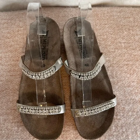 Mephisto Ivana Bling Comfort Sandal US 10, Euro 40