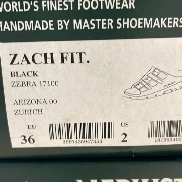 Mephisto Unisex Zach Fit Sandals