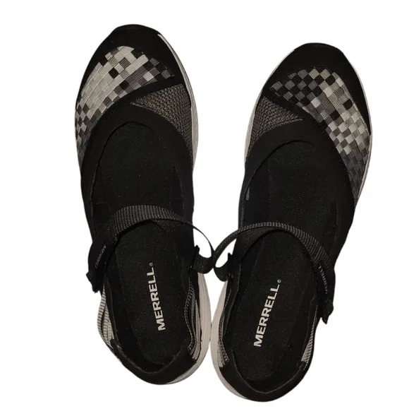 MERRELL Comfortable Black and Gray Women's Shoes - Size 11