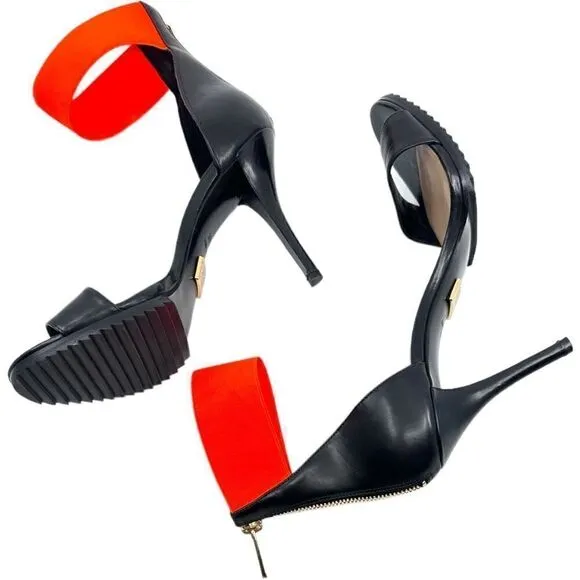Michael Kora Collection Barbara Sandal Heels with Ankle strap