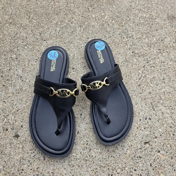 Michael Kors Black Sandals for Women Size 7.5