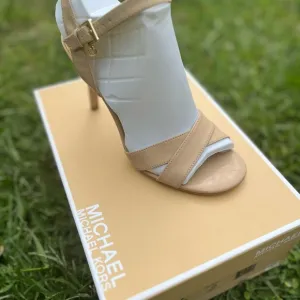 Michael Kors Tan Sandals Smooth Finish