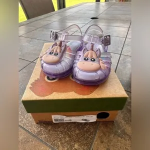 Mini Melissa Rainbow Unicorn Jelly Sandals