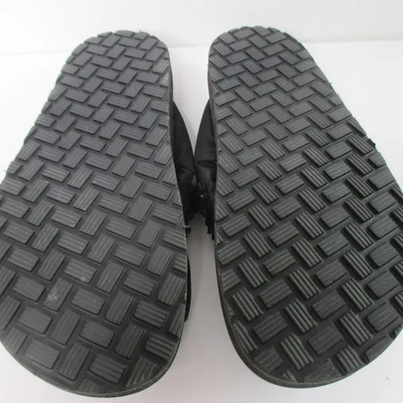 Moncler Rosabel Sandal Glitter Mule Black Beading NWT