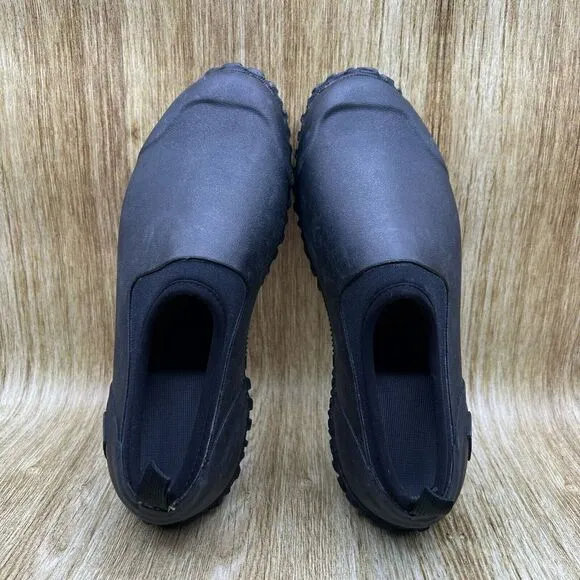 Muck Boots Muckster II Men's Size 9‎ Slip On Black Casual Shoes Low Top