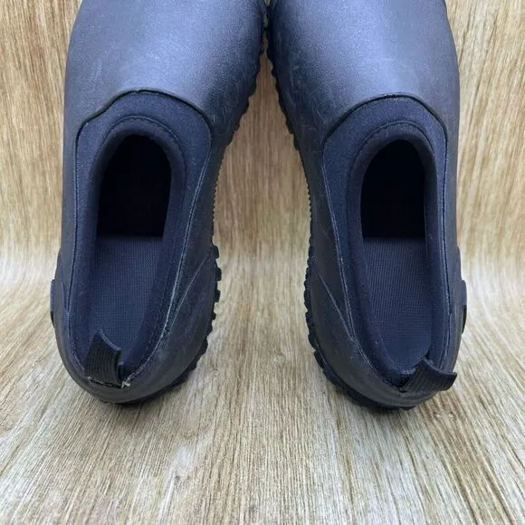 Muck Boots Muckster II Men's Size 9‎ Slip On Black Casual Shoes Low Top