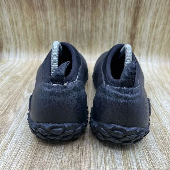 Muck Boots Muckster II Men's Size 9‎ Slip On Black Casual Shoes Low Top