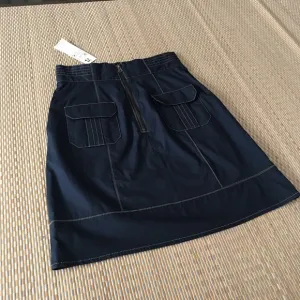 Nanette Lepore retro Denim Jean Skirt size 4 “Drive my car “ NWT with mi…