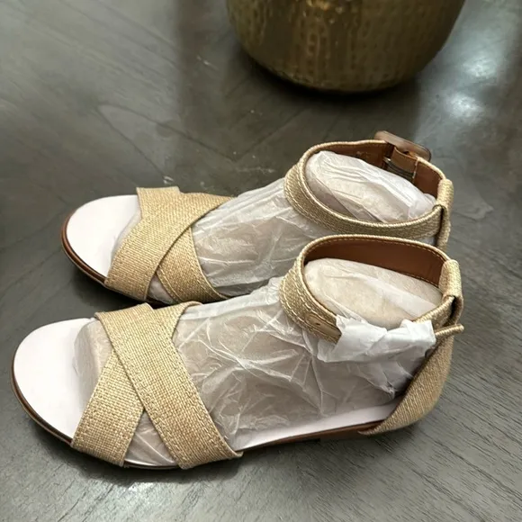 Naturalizer Women Sausalito Natural Strappy Sandals