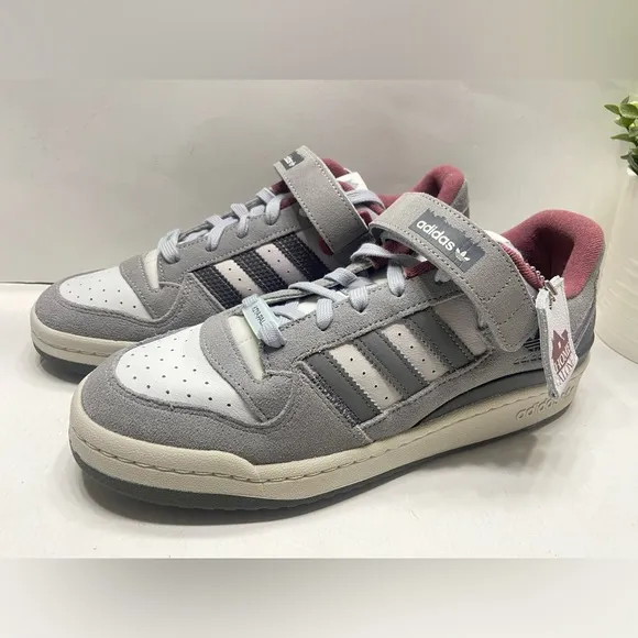 NEW Adidas Forum 84 Low Home Alone 2 Mens Casual Shoes Grey White 8.5,9.5,11
