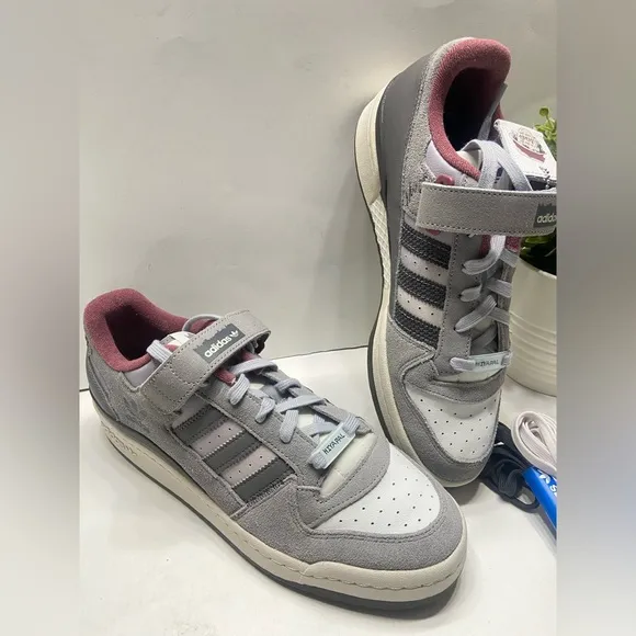 NEW Adidas Forum 84 Low Home Alone 2 Mens Casual Shoes Grey White 8.5,9.5,11