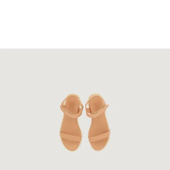 NEW ANCIENT GREEK SANDALS women's salamina sandals in natural
