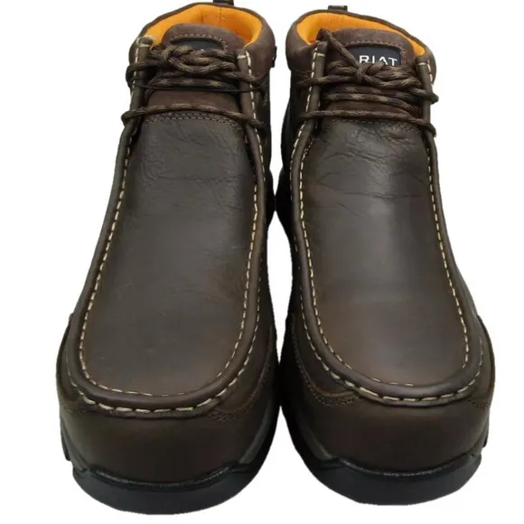 NEW ARIAT Mens Edge LTE Moc Boot Waterproof Composite Toe  Brown Size 12D