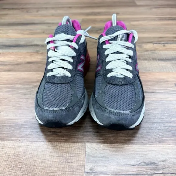 New Balance 990v4 Made In The US Womens Running Shoes Gray/Pink Size 7 W990GP4
