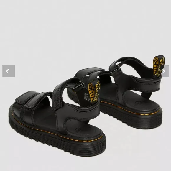 New- Dr martens Kids Black Sandals