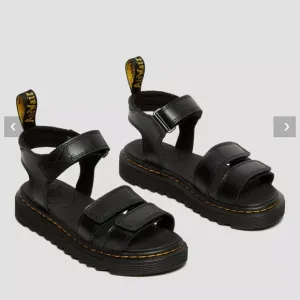 New- Dr martens Kids Black Sandals