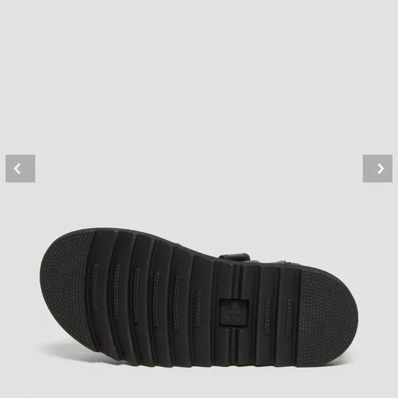 New- Dr martens Kids Black Sandals