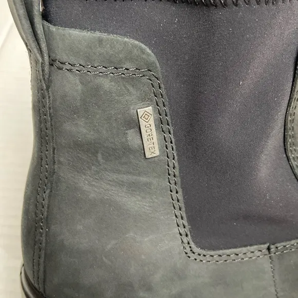 NEW ECCO Soft 7 Tred Women's Gore-Tex Chelsea Boot EU38 Black Waterproof‎