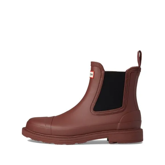 NEW HUNTER COMMANDO CHELSEA BOOTS FOR WOMEN - RUBBER OUTSOLE WITH TREAD PATTERN,