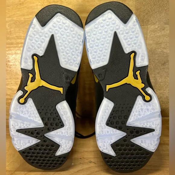 NEW Jordan Flight Club 91 NUBUCK Mens Sz 9.5 Shoes Sneakers Black Metallic Gold