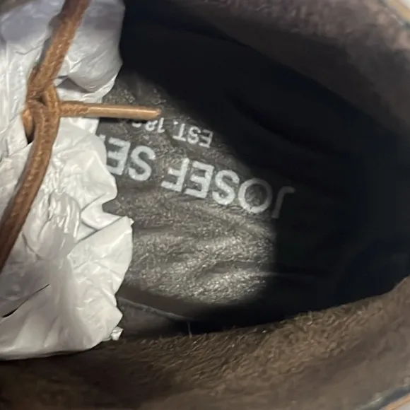 NEW Josef Seibel 37, 6-6.5 Brown Leather Women's Boots