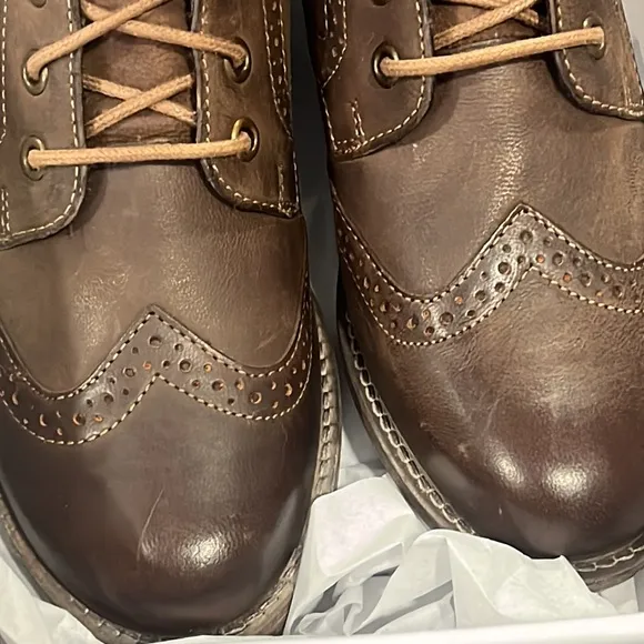 NEW Josef Seibel 37, 6-6.5 Brown Leather Women's Boots