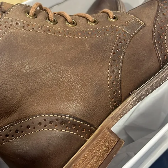NEW Josef Seibel 37, 6-6.5 Brown Leather Women's Boots