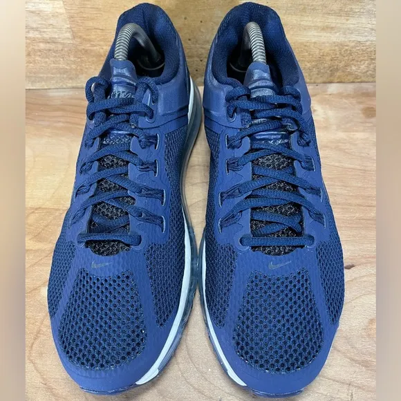 NEW Nike Air Max 2013 Womens Size 10 Shoes Sneakers College Navy Dark Obsidian