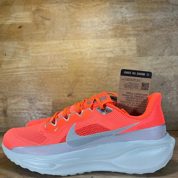 NEW Nike Air Zoom Pegasus 41 PRM Womens Sz 11 Running Shoes Hyper Crimson Orange